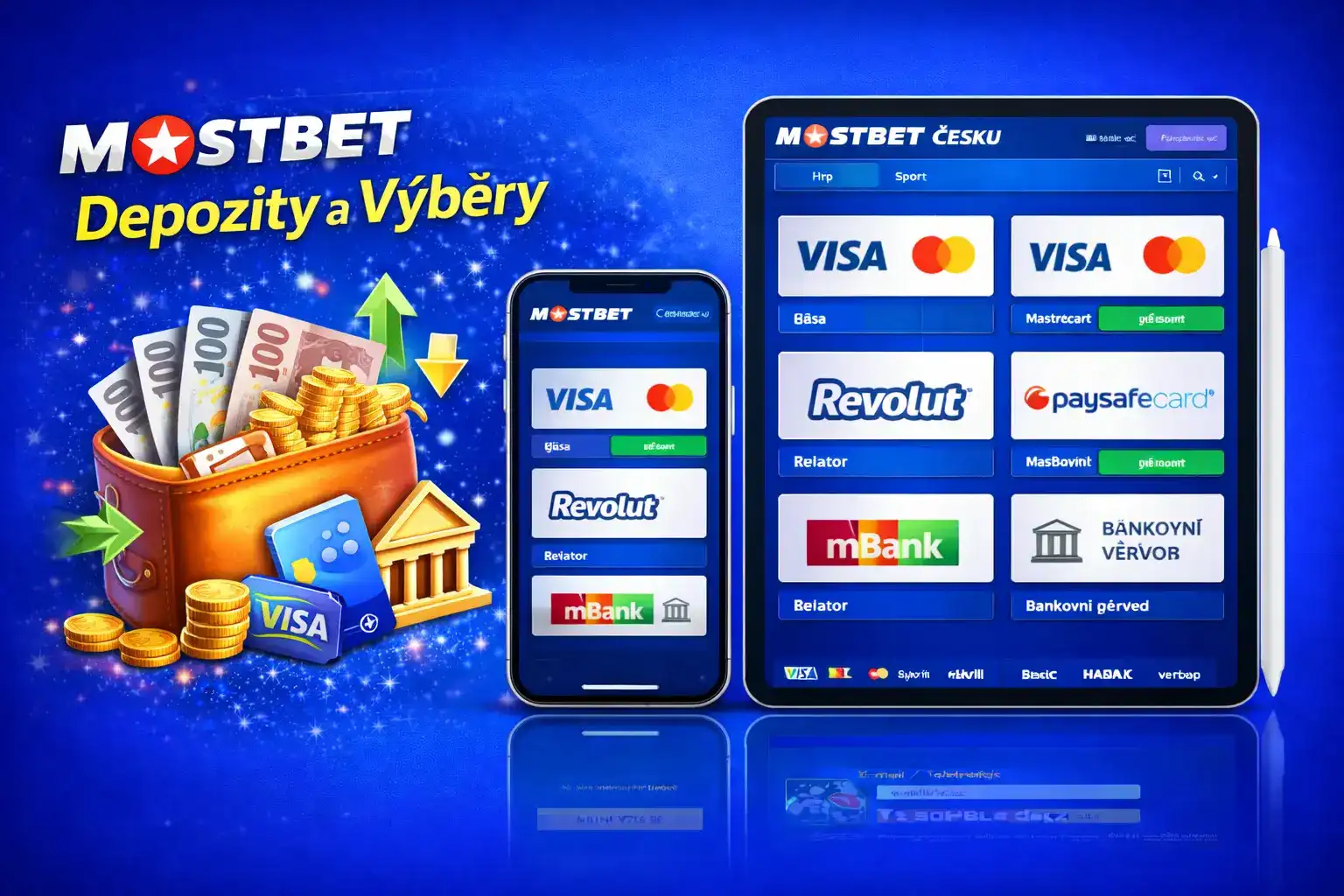 Mostbet Depozity a Výběry – Platební Metody Kasina